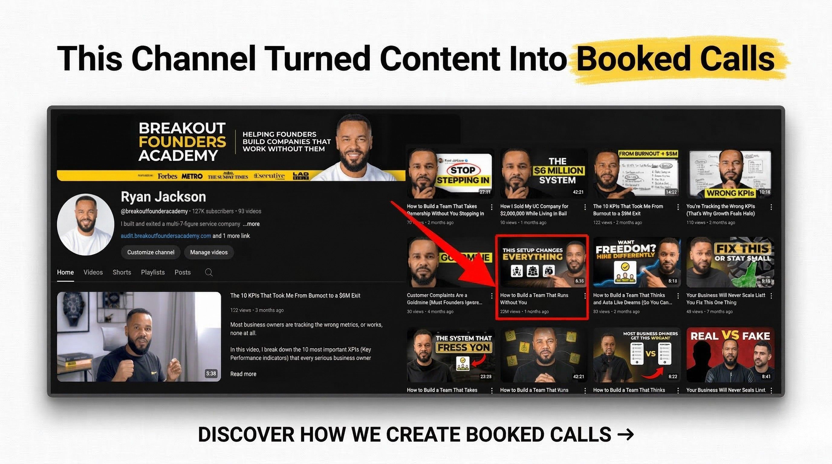 Ryan Jackson YouTube Analytics